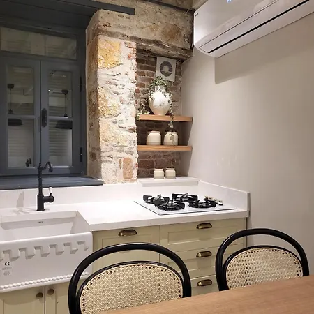 Apartamento Sea&lesbos View Duplex, Courtyard&rooftop, Mercan Koesk Ayvalı